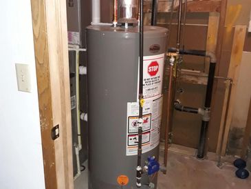 Water heater installation