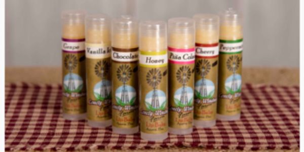 naturally made lip balms