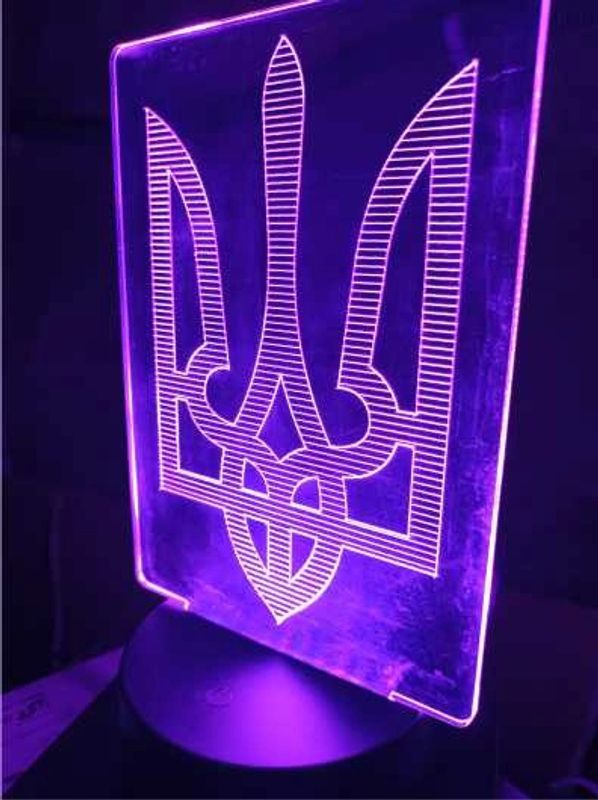 світильник тризуб