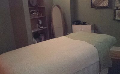 Massage bed in my office