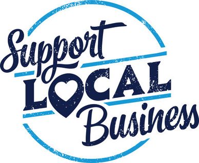 Image says "Support Local Business"