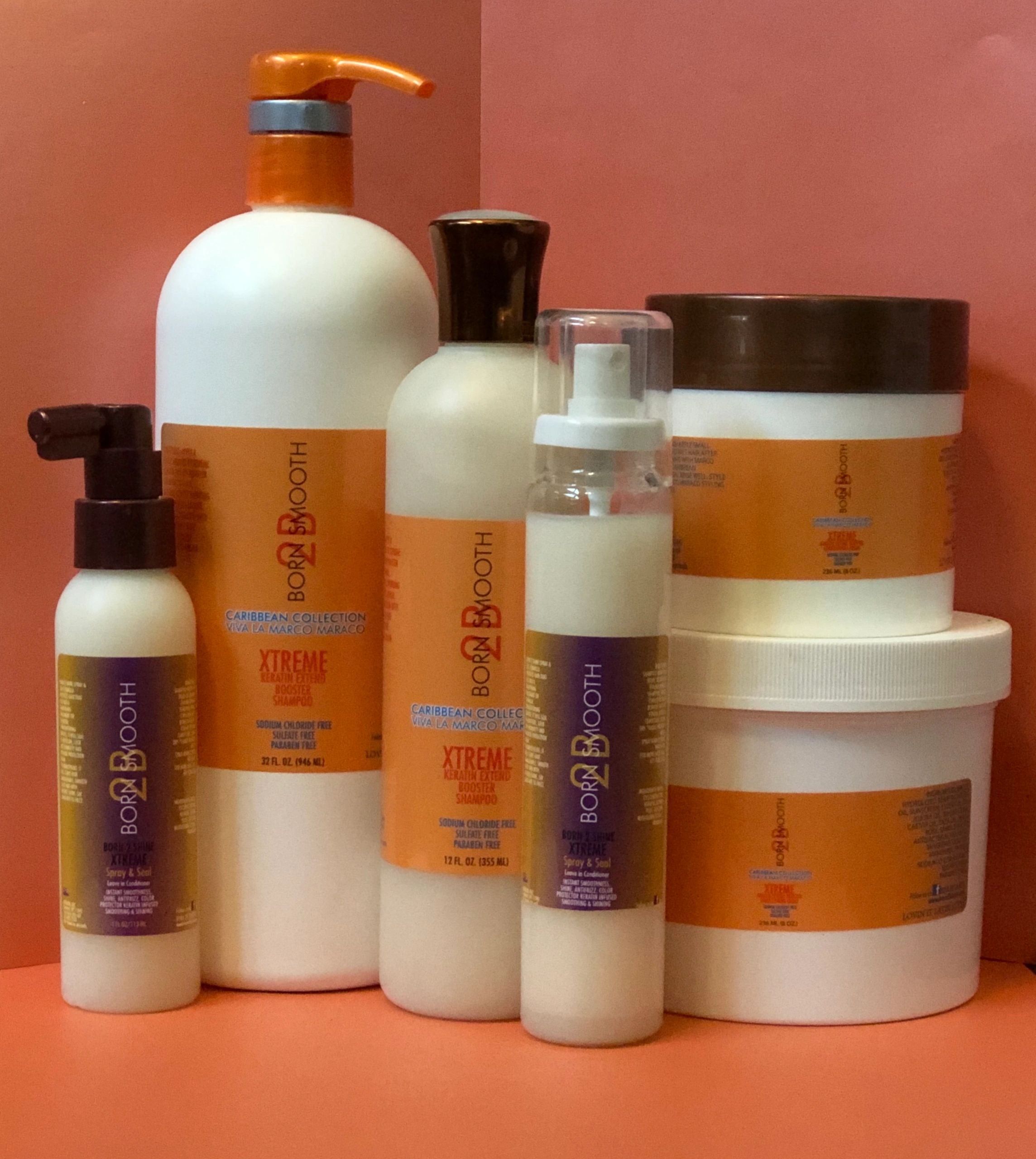 Born 2 B Smooth Xtreme Hair Care Collection