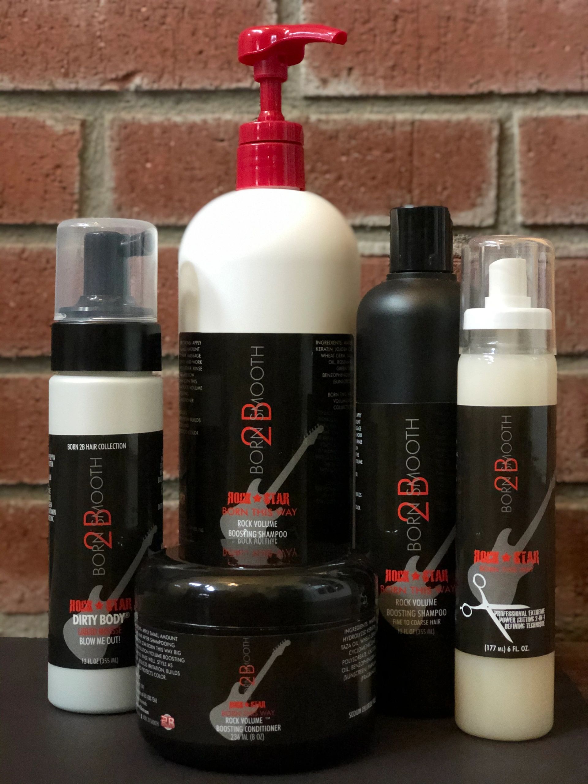 Born 2 B Smooth Rock Star Hair Care Collection