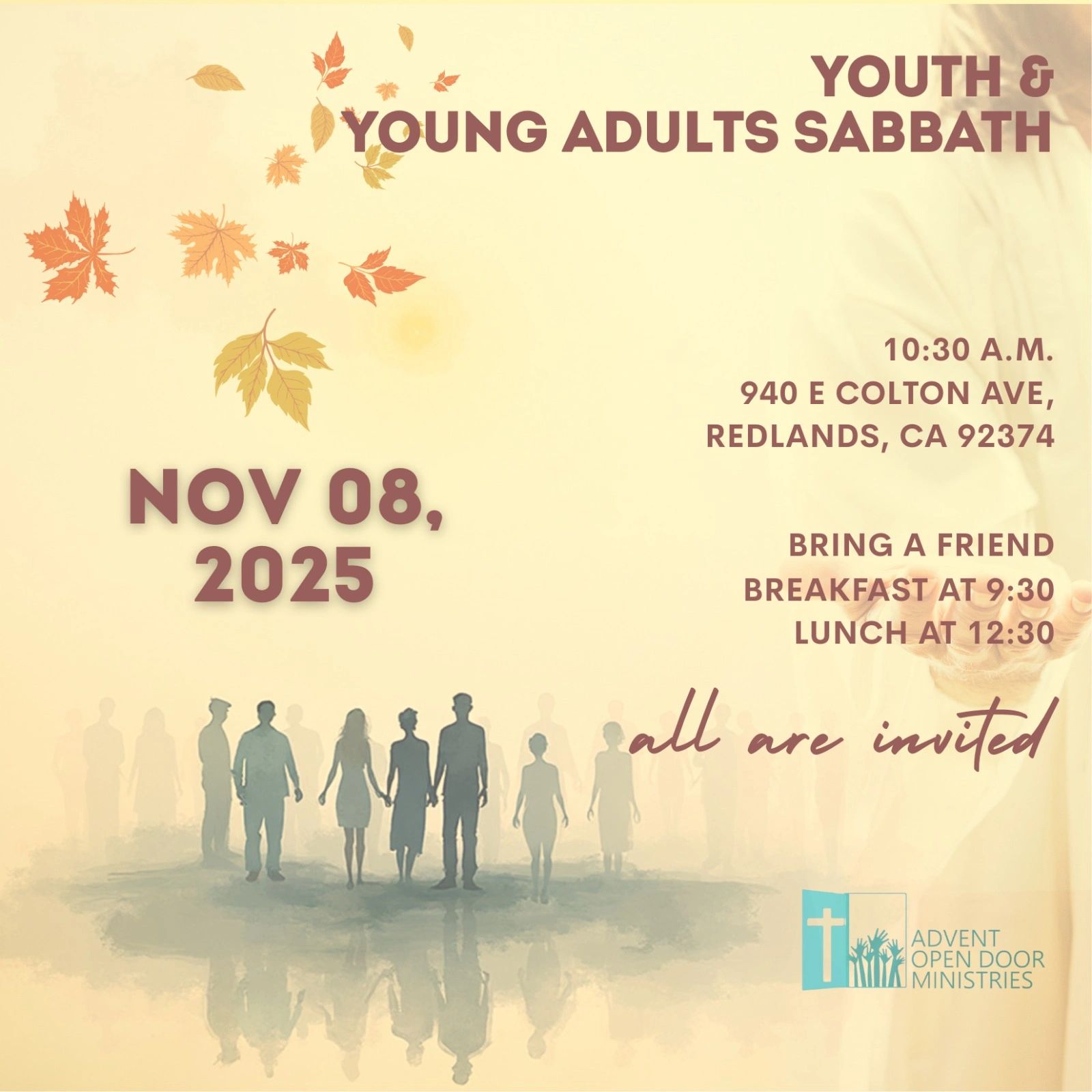 Come all to support the spiritual growth of our youth group.