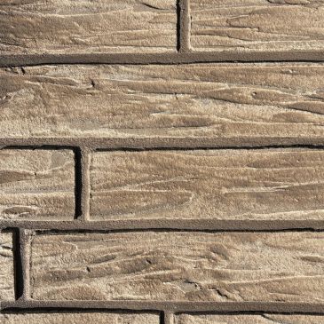 Close-up of textured brick wall.