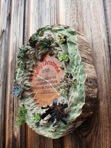 Our 2025 entry for business wreath competition in the annual pointsettia show at Glicks Greenhouse.