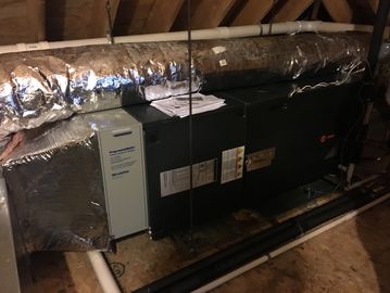 an HVAC system