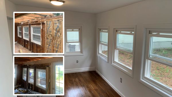 Home remodel Vaulting ceiling