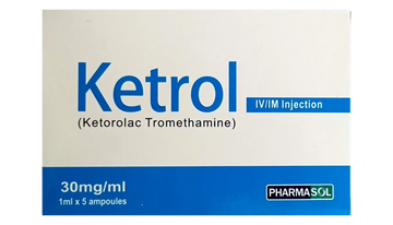 Ketrol Injection
Ketorolac Tromethamine