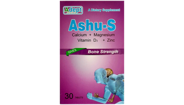 Ashu-S
Calcium
Magnesium
Vitamin D3
Zinc