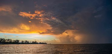 Storm, Anna Maria Island, Florida, buy photography online, sunset, dark colors,Magdalena Walton, 