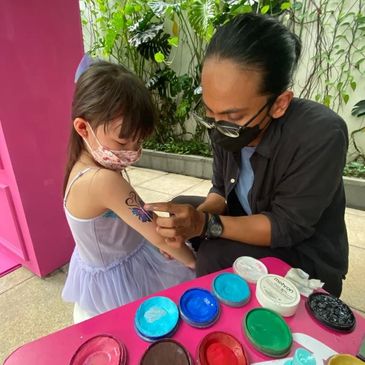 face painting terbaik malaysia birthday face painting murah lukis muka face painting for event