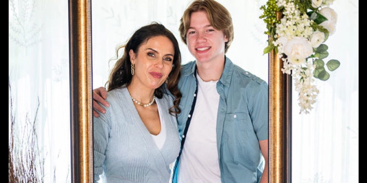 Autumn and her son, Wyatt 