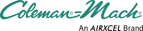 Coleman-Mach logo with Airxcel branding.