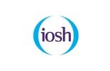 A logo with the word 'iosh'.