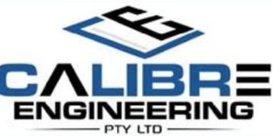 Logo of Calibre Engineering Pty Ltd with stylized initials.