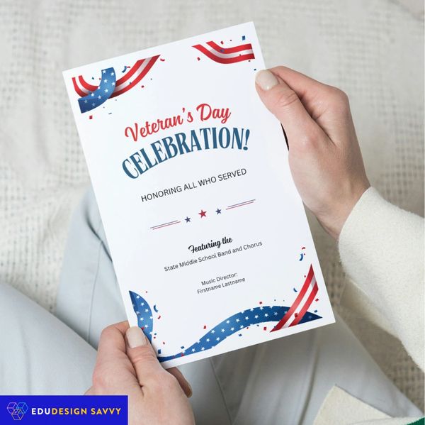 patriotic event program