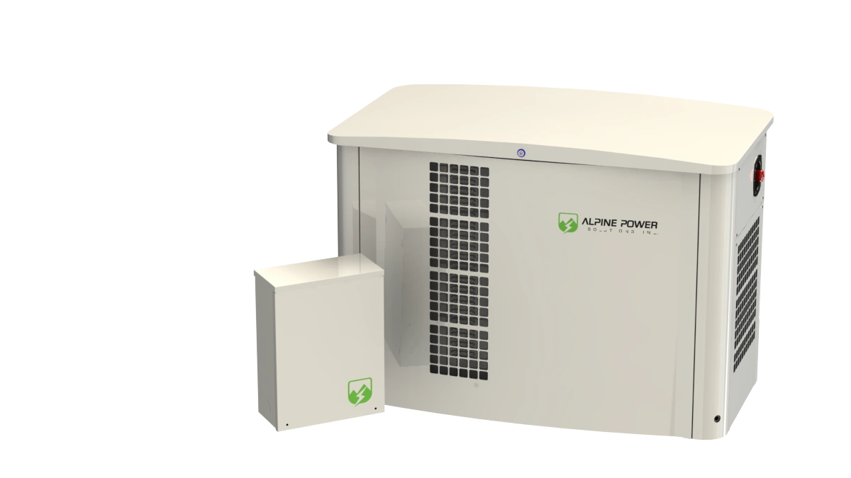 Alpine Power Solutions Standby Quiet Weatherproof Natural Gas generators