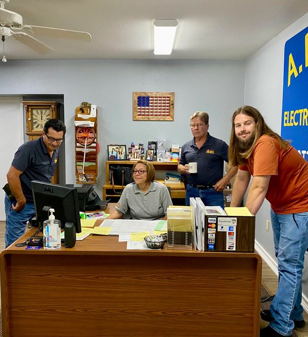 A. Dodge Electric morning huddle