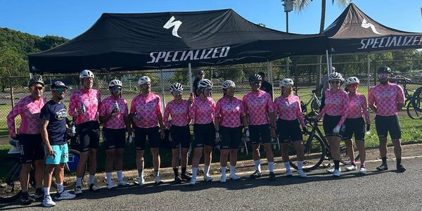S.T.S United Cycking Team during the Debut of the new Uniform