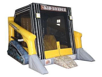 Bounce House Rental Nashville TN featuring construction-themed bounce houses.