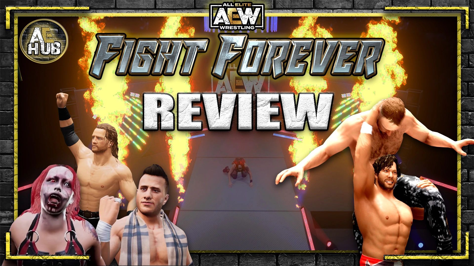 Watch Danhausen Curse Opponents and Himself With New AEW Fight Forever  Special Ability