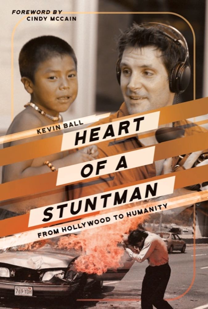 Book cover "Heart Of A Stuntman"