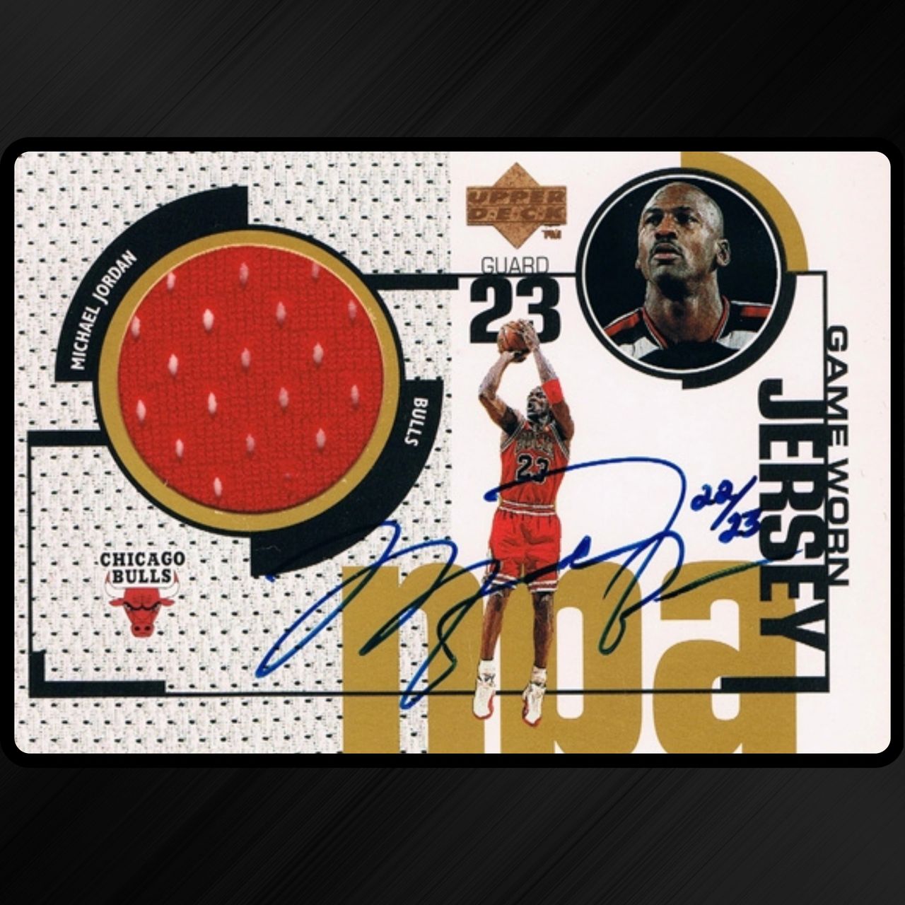 98-99 Michael Jordan Game Jersey - Michael Jordan Cards