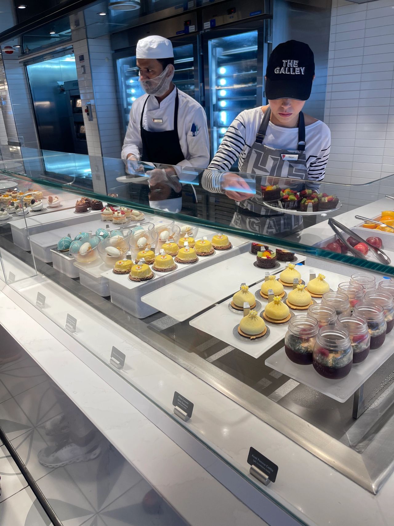 Dessert Section in the Galley Dessert Section in the Galley