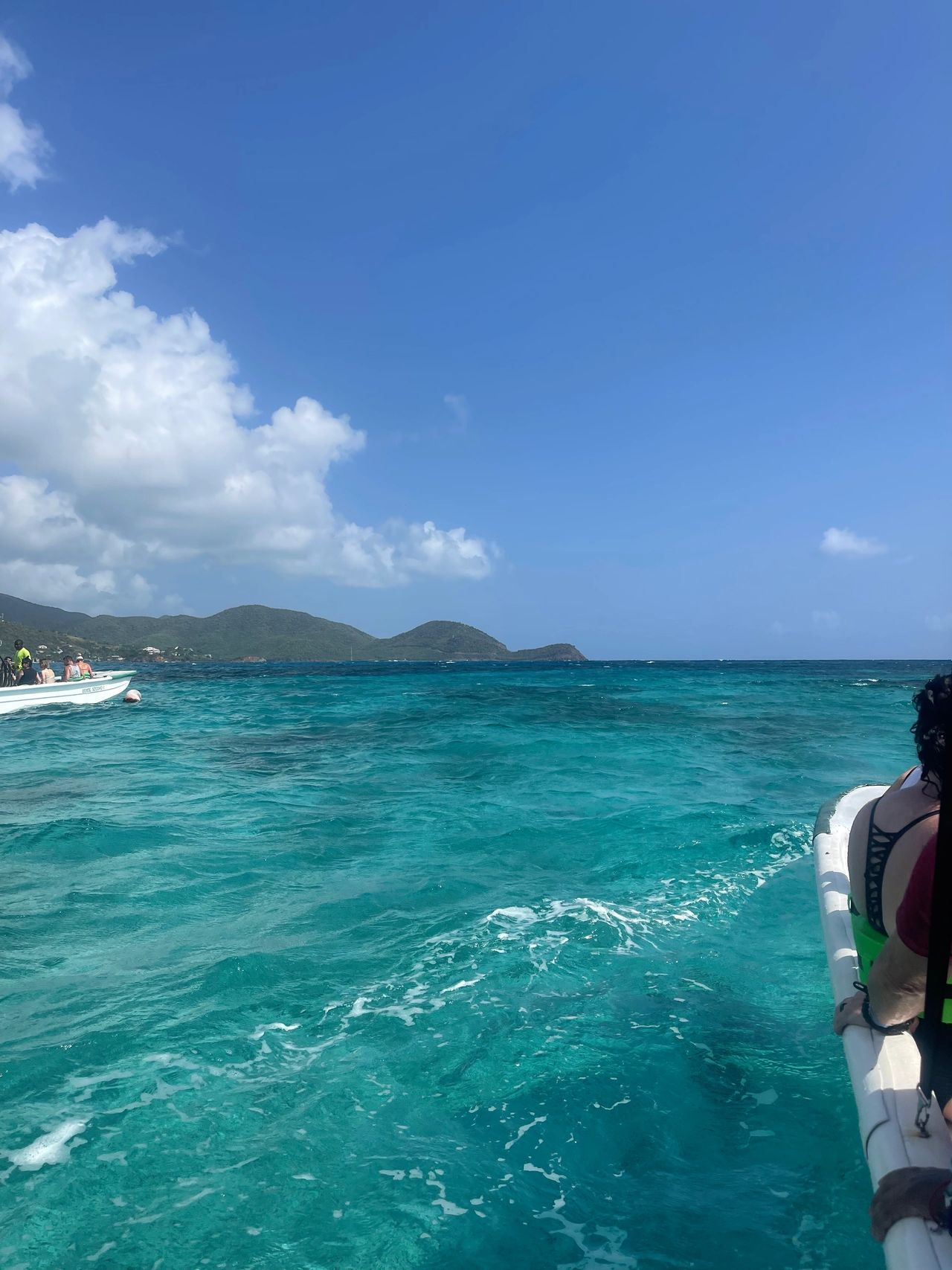 Boat View Before Snorkeling Boat View Before Snorkeling