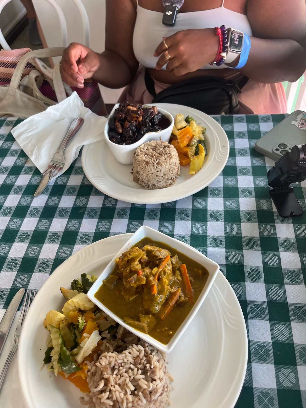 Oxtail and Caribbean Chicken Oxtail and Caribbean Chicken