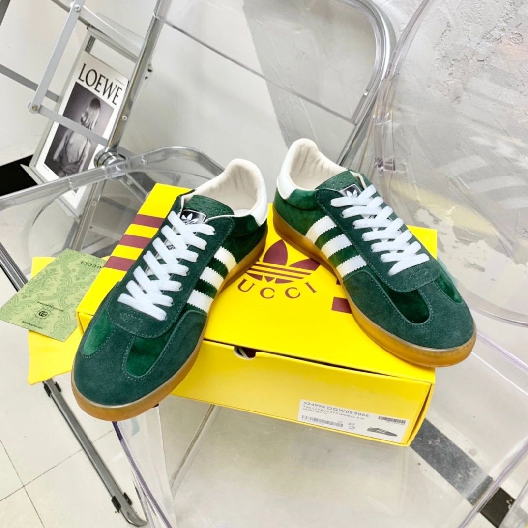 Adidas x Gucci Gazelle Sneaker Green