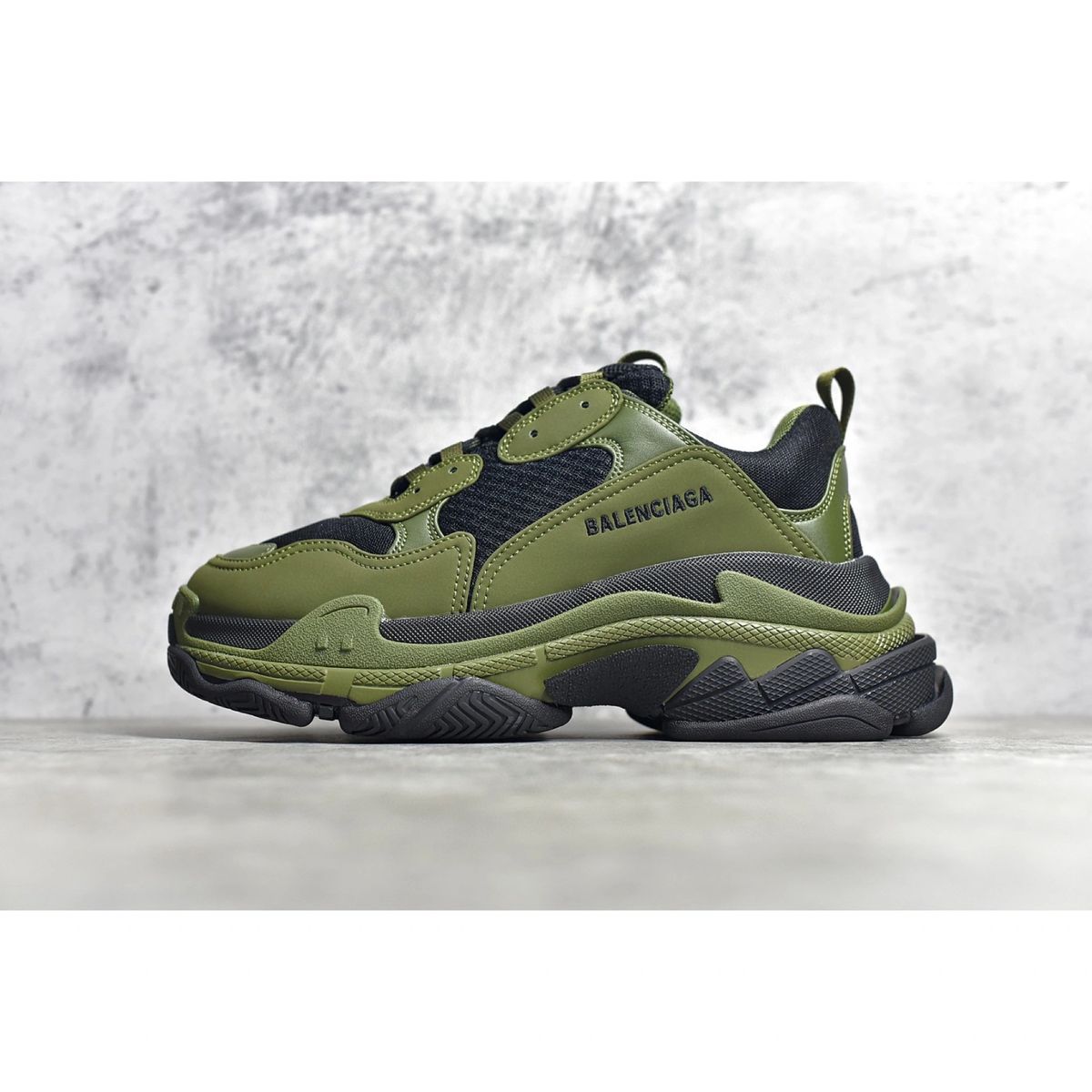triple s balenciaga green