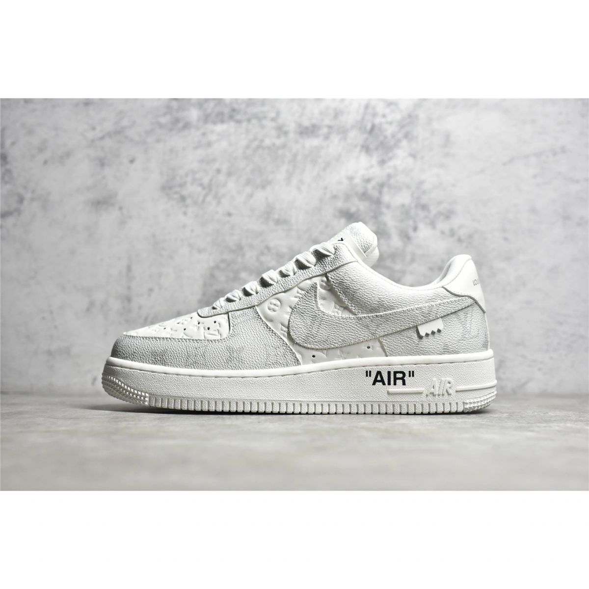 louis vuitton air force ones white