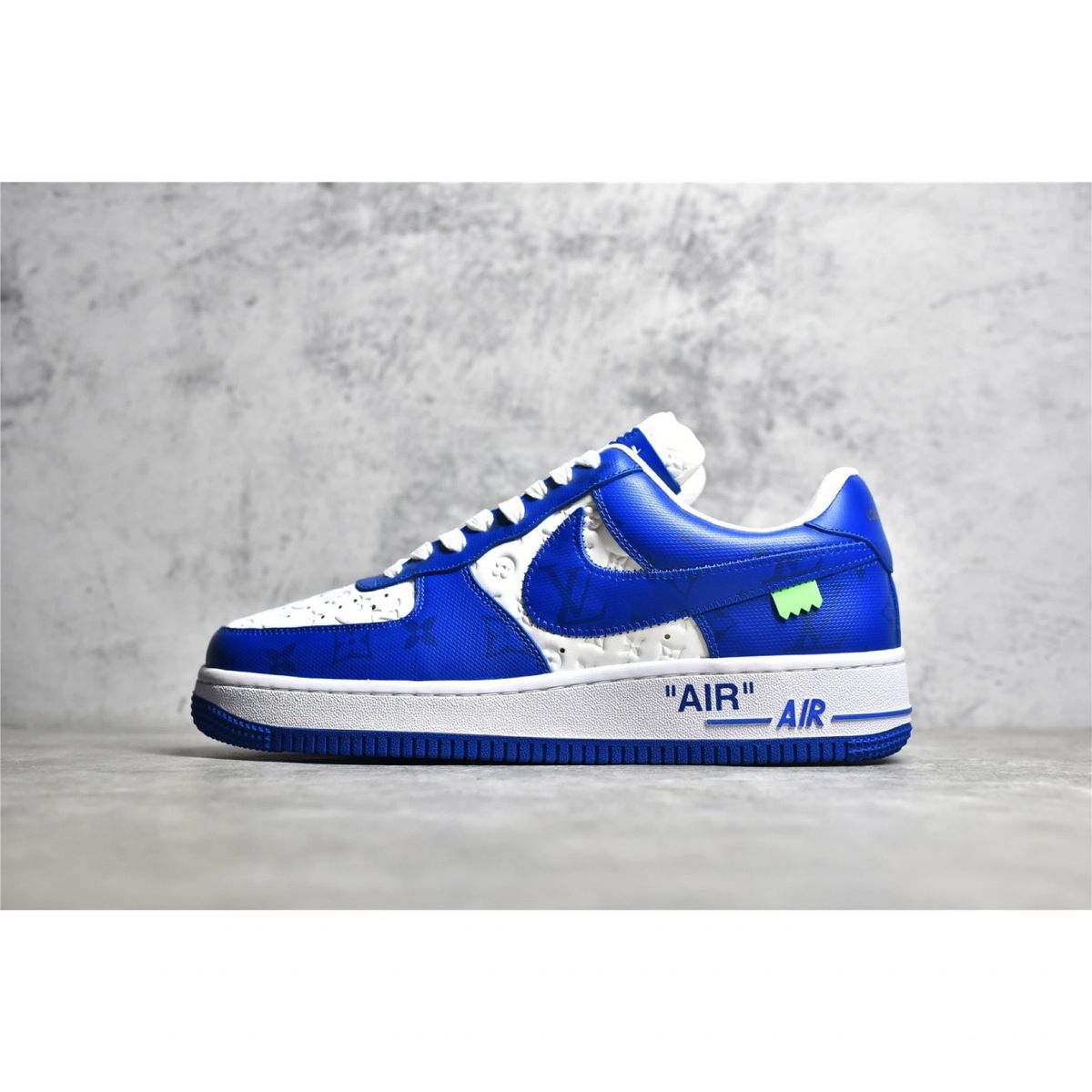 Louis Vuitton Nike Air Force 1 White Royal