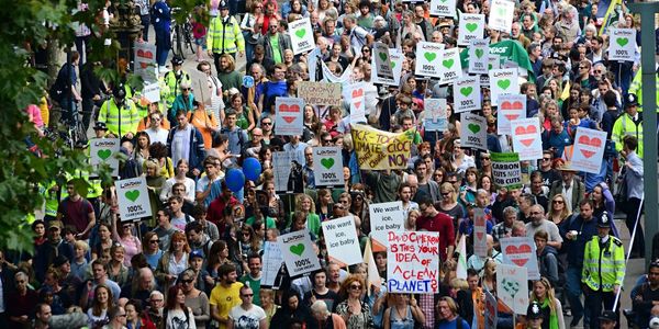 Protests to save the environment