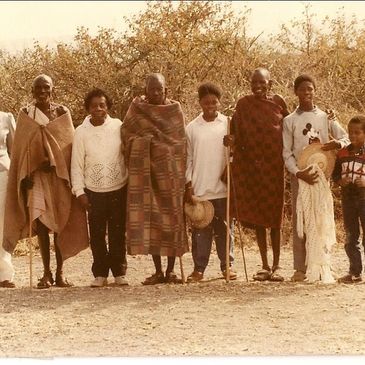 Meeting the Maasai People when I lived in Tanzania
