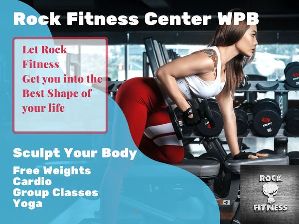 Sculpt your body at Rock Fitness Center West Palm Beach