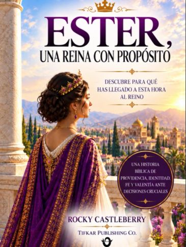 Portada del libro 'Ester, una reina con propósito'.