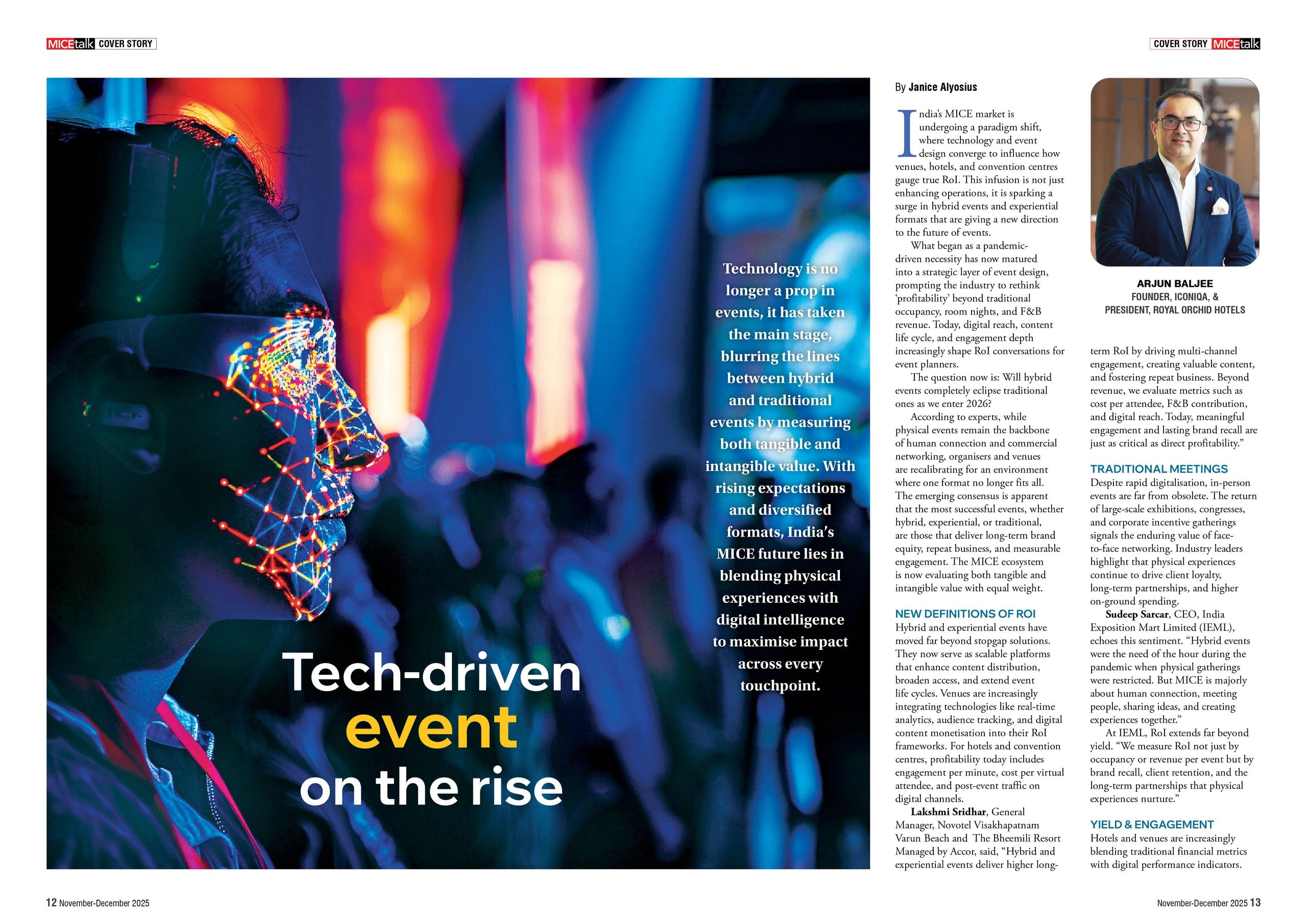 Tech-driven MICE event featuring AI, hybrid experiences, event innovation and digital engagement