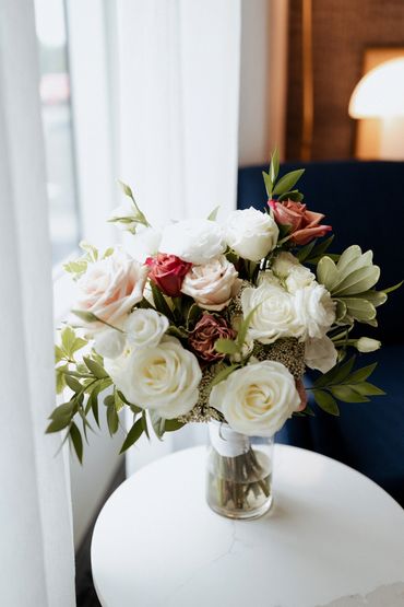 Bouquet de mariée - Bridal bouquet - Montreal florist Atelier du Moulin - Wedding flowers