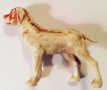 Darby Jones brand inspiration, well loved childhood toy dog. 