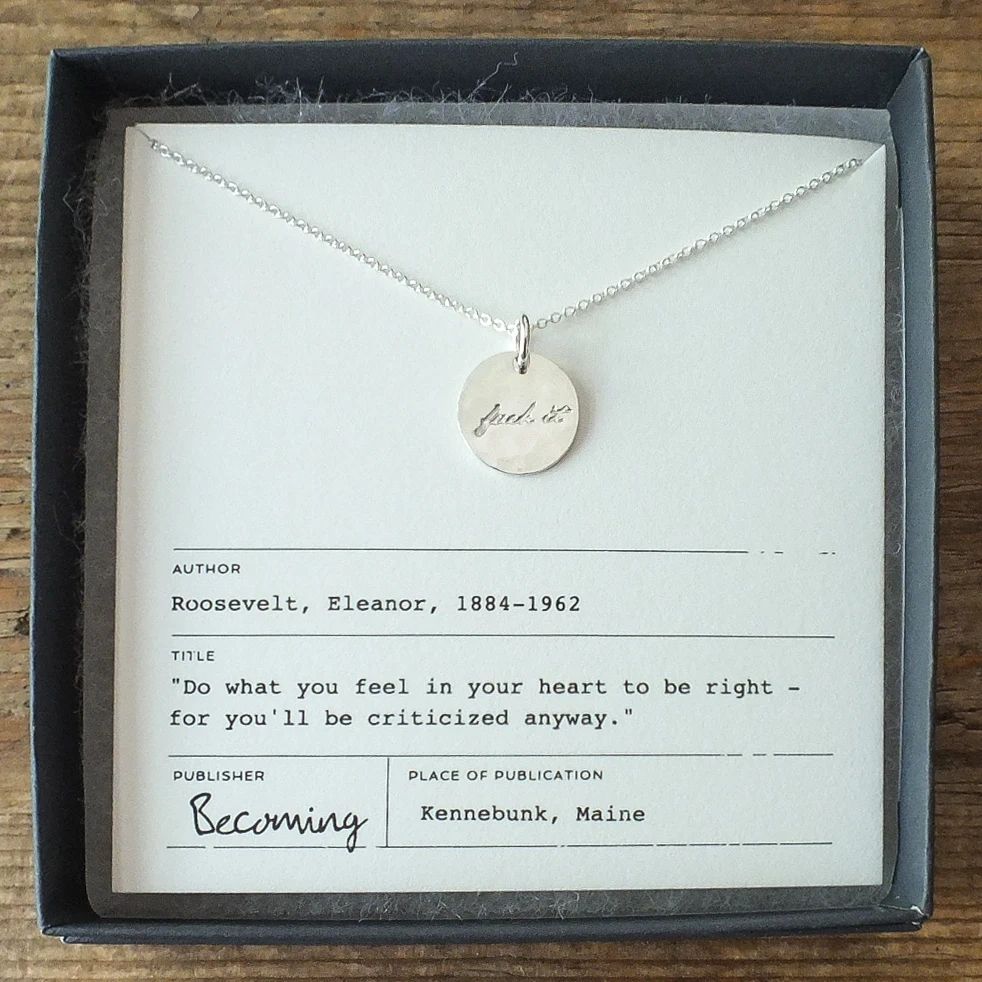 Fuck You Charm Necklace