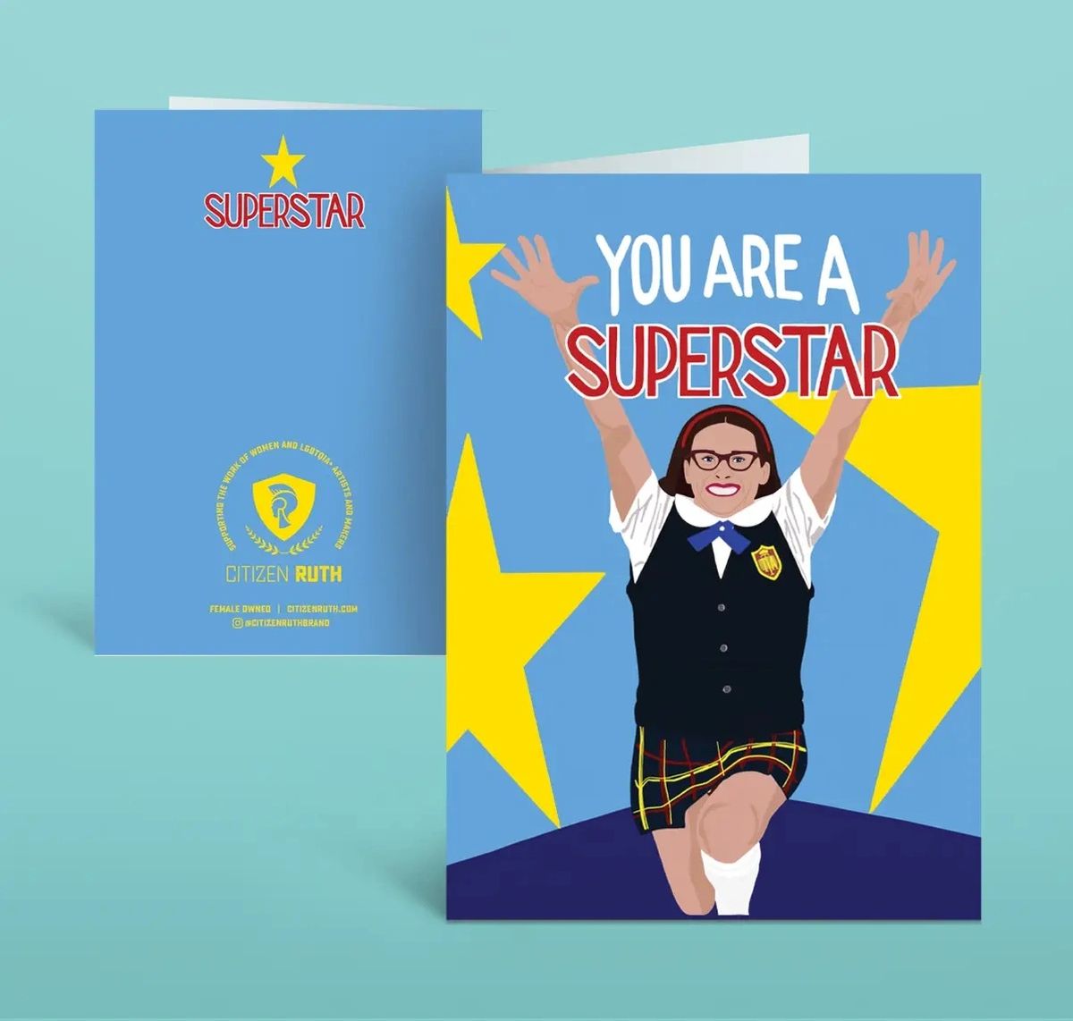 YOU ARE A SUPERSTAR | MARY KATHERINE GALLAGHER CARD