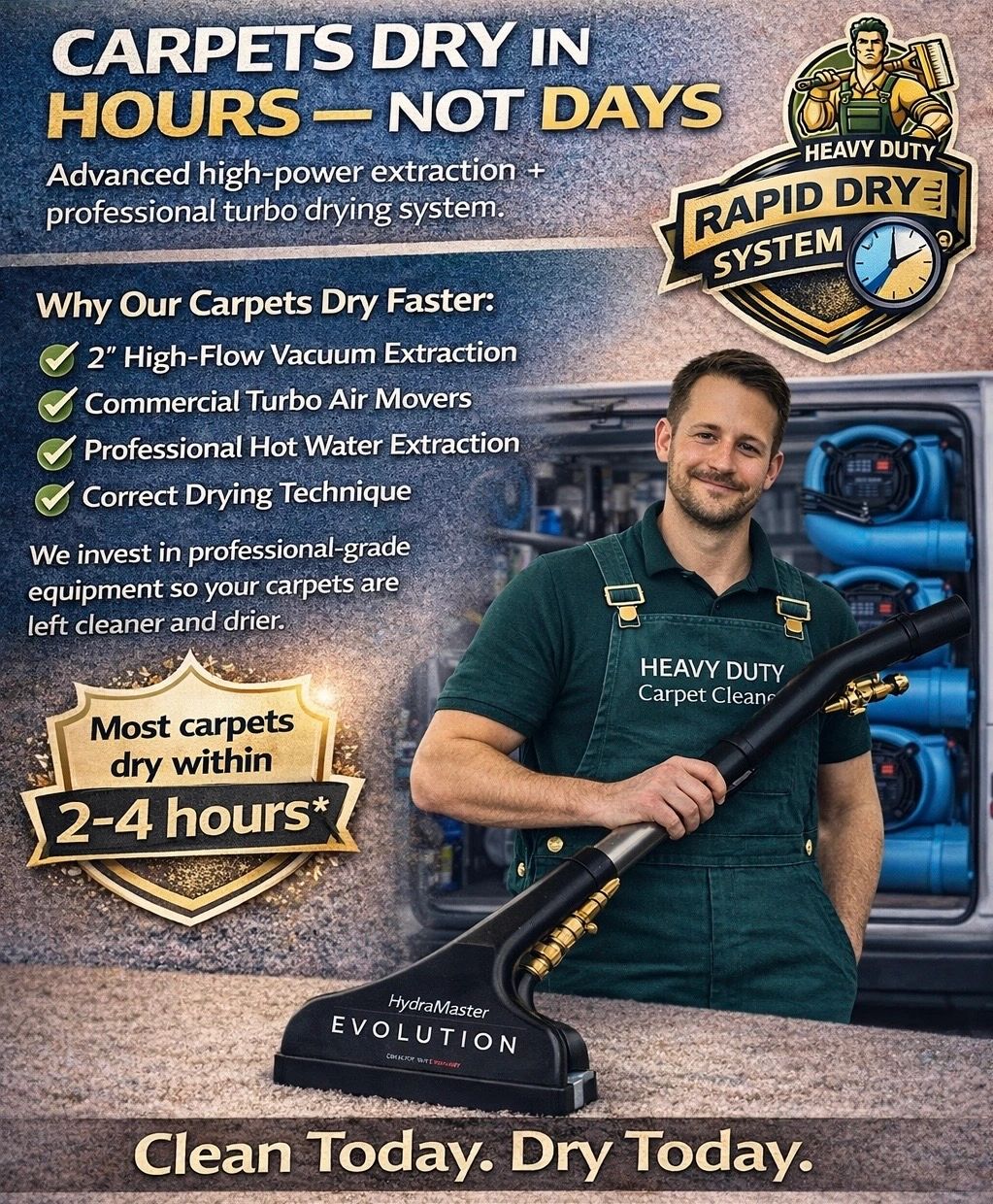 Local carpet cleaning professional in sheffield using commercial equipment for fast dry time. 