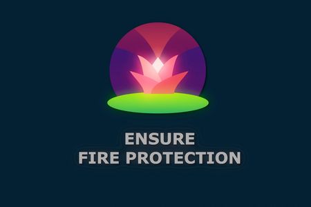 Ensure fire protection logo