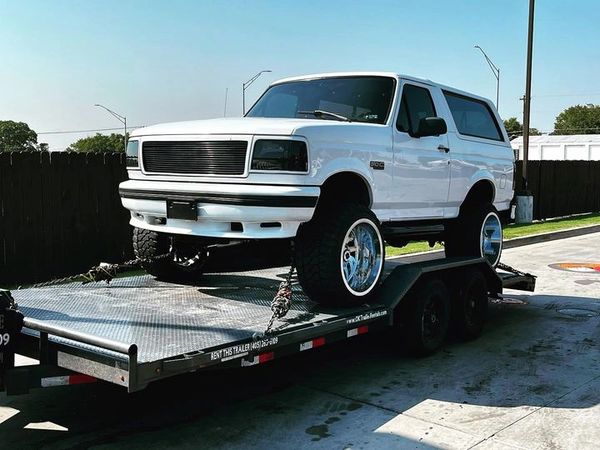 20' car hauler ok trailer rentals