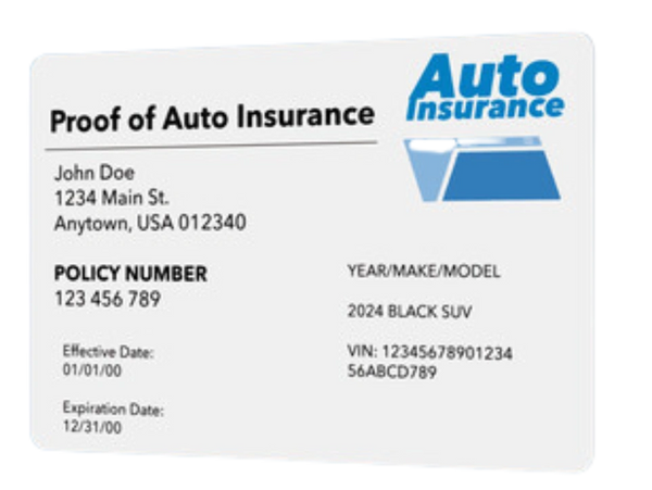 proof of insurance
