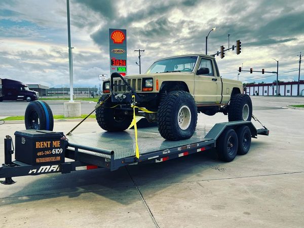 car hauler, flat bed, trailer rental