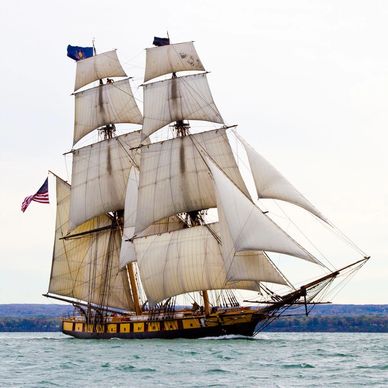 Visit Erie - Photographer Tour Boat for Tall Ships Festival USCG Captain Cory L. Elder - Boat Tour
